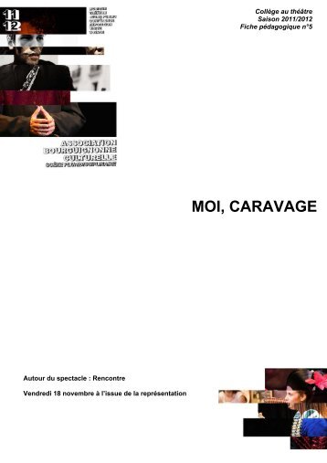 MOI, CARAVAGE - Site Lettres