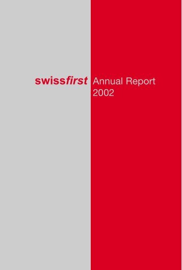 Annual Report 2002 - Bellevue Group