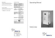 hawos easy Operating Manual