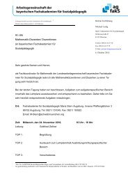 Fachtagung November 2010 - Arbeitsgemeinschaft bayerischer ...