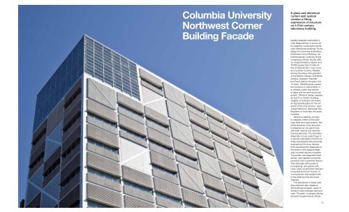 Columbia University Northwest Corner Building Facade