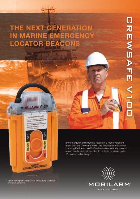 Crewsafe V100 - Marine Rescue Technologies