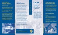 CARE brochure. - Prevention Research Center - Penn State University