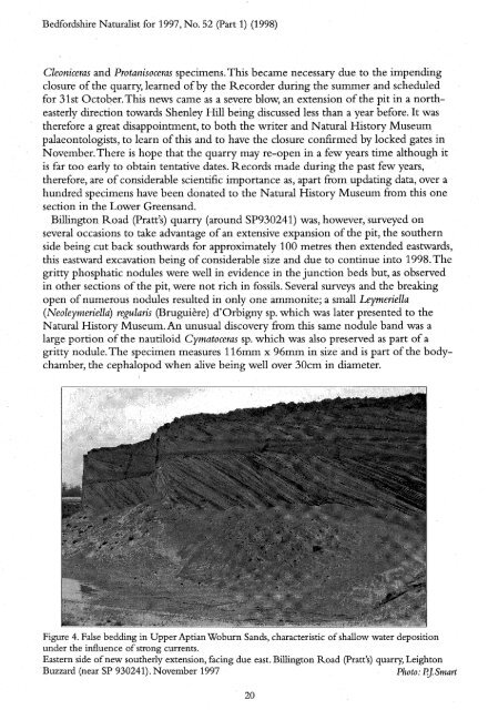 1997 No. 52 Part 1 - Bedfordshire Natural History Society