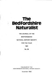 BedsNats 1981 No 36.pdf - Bedfordshire Natural History Society