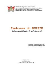 Tambores do BUIEIÃ - Jornalismo da UFV