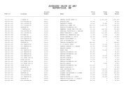 Tax Rolls by Map and Lot - City of Waterville