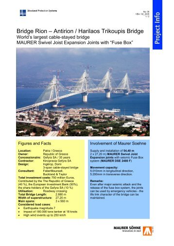 Bridge Rion – Antirion / Harilaos Trikoupis Bridge
