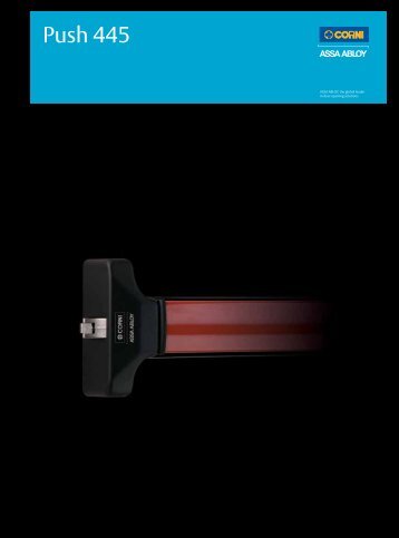 Push 445 - ASSA ABLOY