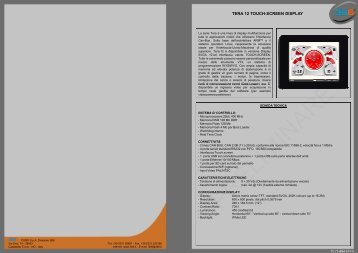 TERA 12 TOUCH-SCREEN DISPLAY - 3b6.it