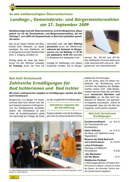Gemeinde-Zeitung - Bad Ischl