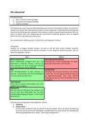 Do's & Don'ts im Lebenslauf - Almo Personal AG