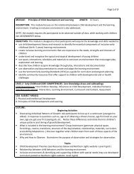 Page 1 of 3 MODULE: Principles of Child Development - Vermont ...