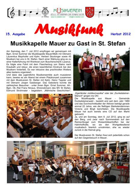 Ansicht/Download - Musikverein St. Stefan ob Stainz