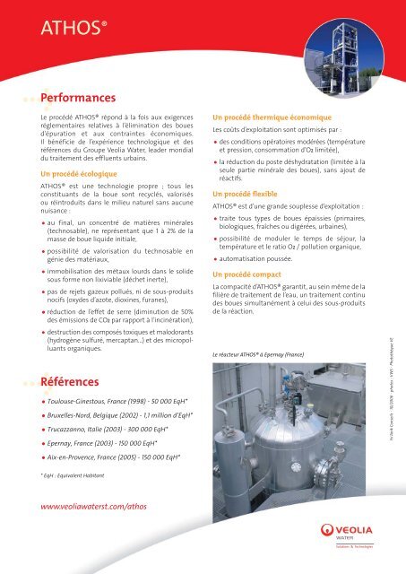 8479 FICHES ATHOS FR:Mise en page 1 - Veolia Water Solutions ...