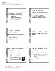 Handouts (Presentation Slides and Speaker Bio) - Community ...