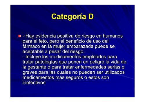 FarmacologÃ­a y Embarazo