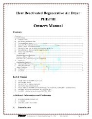 Owners Manual - Pioneer Air Systems Engineering