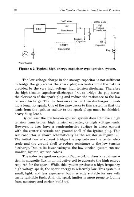 Gas Turbine Handbook : Principles and Practices