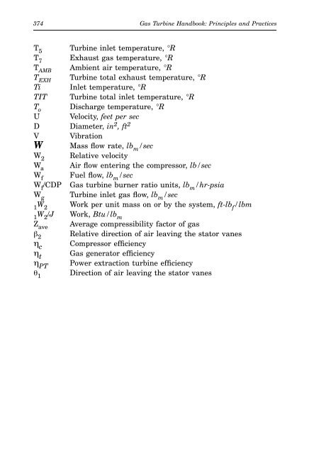 Gas Turbine Handbook : Principles and Practices