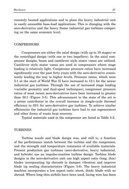 Gas Turbine Handbook : Principles and Practices