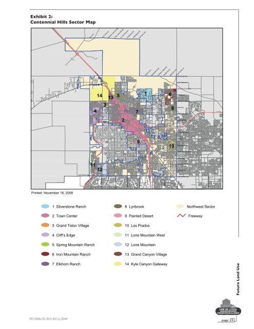 Land Use and Rural Neighborhoods ... - City of Las Vegas