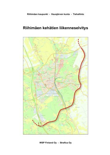 RiihimÃ¤en kehÃ¤tien liikenneselvitys 25.9.2007 - RiihimÃ¤ki