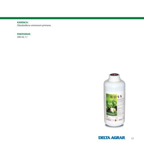 KATALOG PESTICIDA 2008 - Delta Agrar