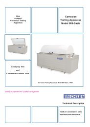 Corrosion Testing Apparatus Model 606-Basic - Cromocol