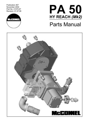 PA50 Mk2 Parts Manual - McConnel