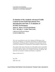 Evaluation of the Anaheim Advanced Traffic Control System Field ...