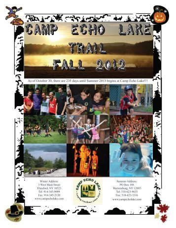 October 2012 - Camp Echo Lake