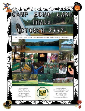 October 2007 - Camp Echo Lake