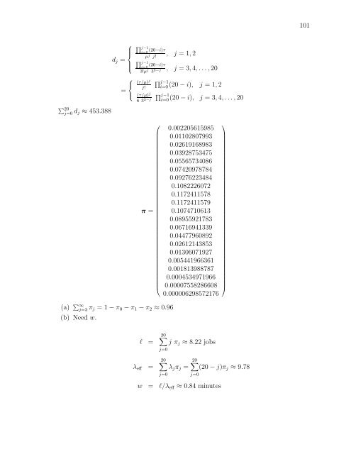 SOLUTIONS MANUAL for Stochastic Modeling: Analysis and ...