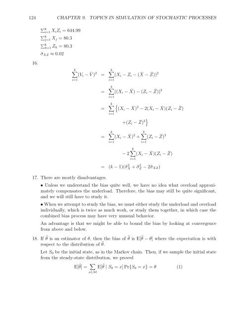 SOLUTIONS MANUAL for Stochastic Modeling: Analysis and ...