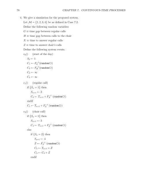 SOLUTIONS MANUAL for Stochastic Modeling: Analysis and ...