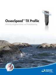 OsseoSpeedâ¢ TX Profile - Astra Tech