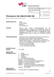 PRÃFBERICHT NR. B04.812.002.100 - Bauherrenhilfe.org