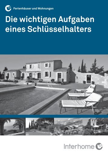 Die wichtigen Aufgaben eines SchlÃ¼sselhalters - Interhome