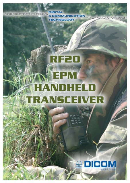 RF20 EPM HANDHELD TRANSCEIVER - DICOM, spol. s ro