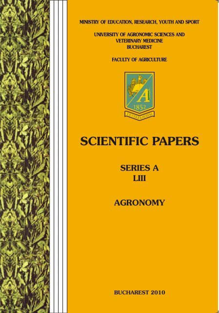 SCIENTIFIC PAPERS