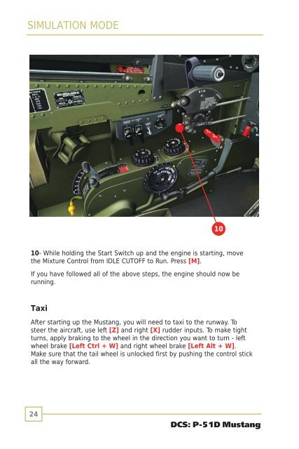 DCS P-51D QuickStart..