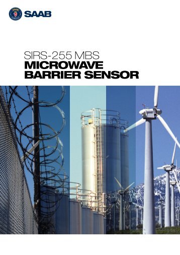 SIRS-255 MBS MICROWAVE BARRIER SENSOR - Saab