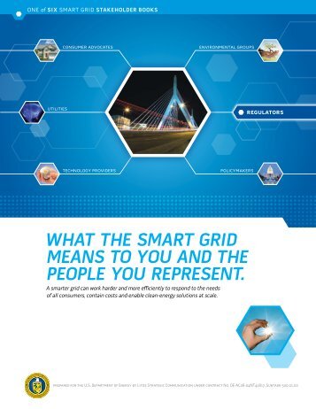 what the smart grid means to you and the people you represent.