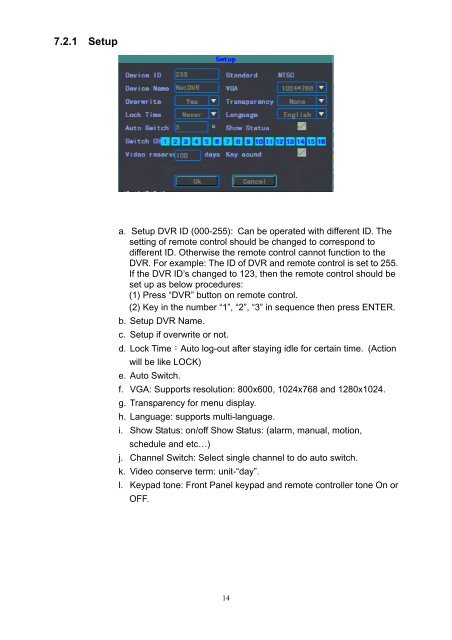 16CH H.264 Digital Video Recorder - Footprint Security