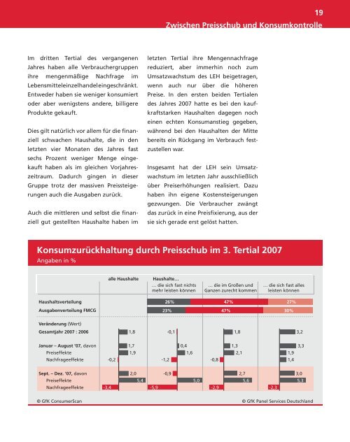 Lebenslange Markenbindung - GfK Panel Services Deutschland
