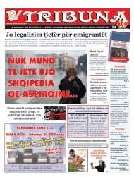 qe aspirojme... nuk mund te jete kjo shqiperia - Tribuna News