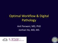 Optimal Workflow & Digital Pathology - Pathology Informatics 2014 ...