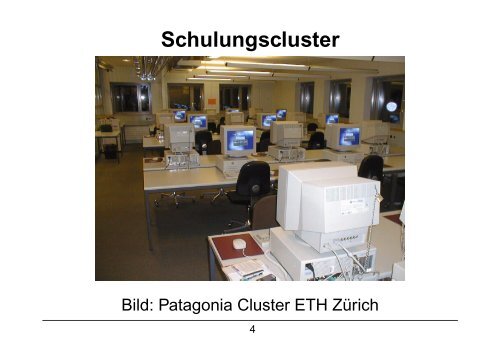 Patagonia - Ein Mehrbenutzer-Cluster für Forschung ... - ETH Zürich