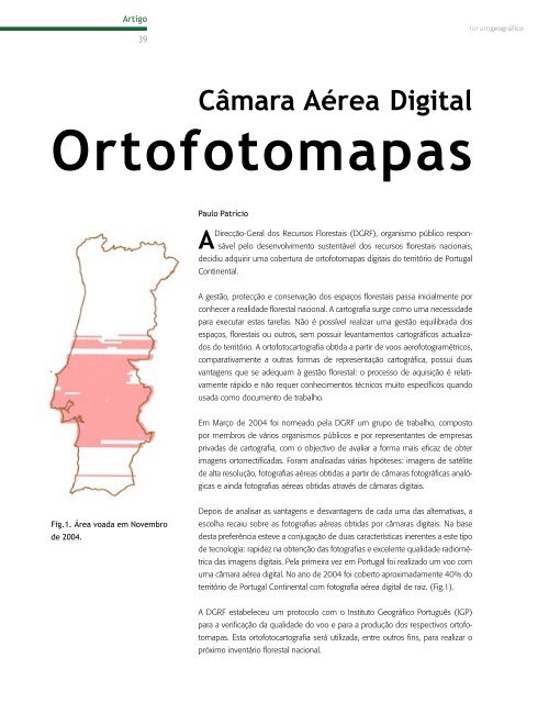 O Papel da InformaÃ§Ã£o GeogrÃ¡fica na Sociedade - Instituto ...